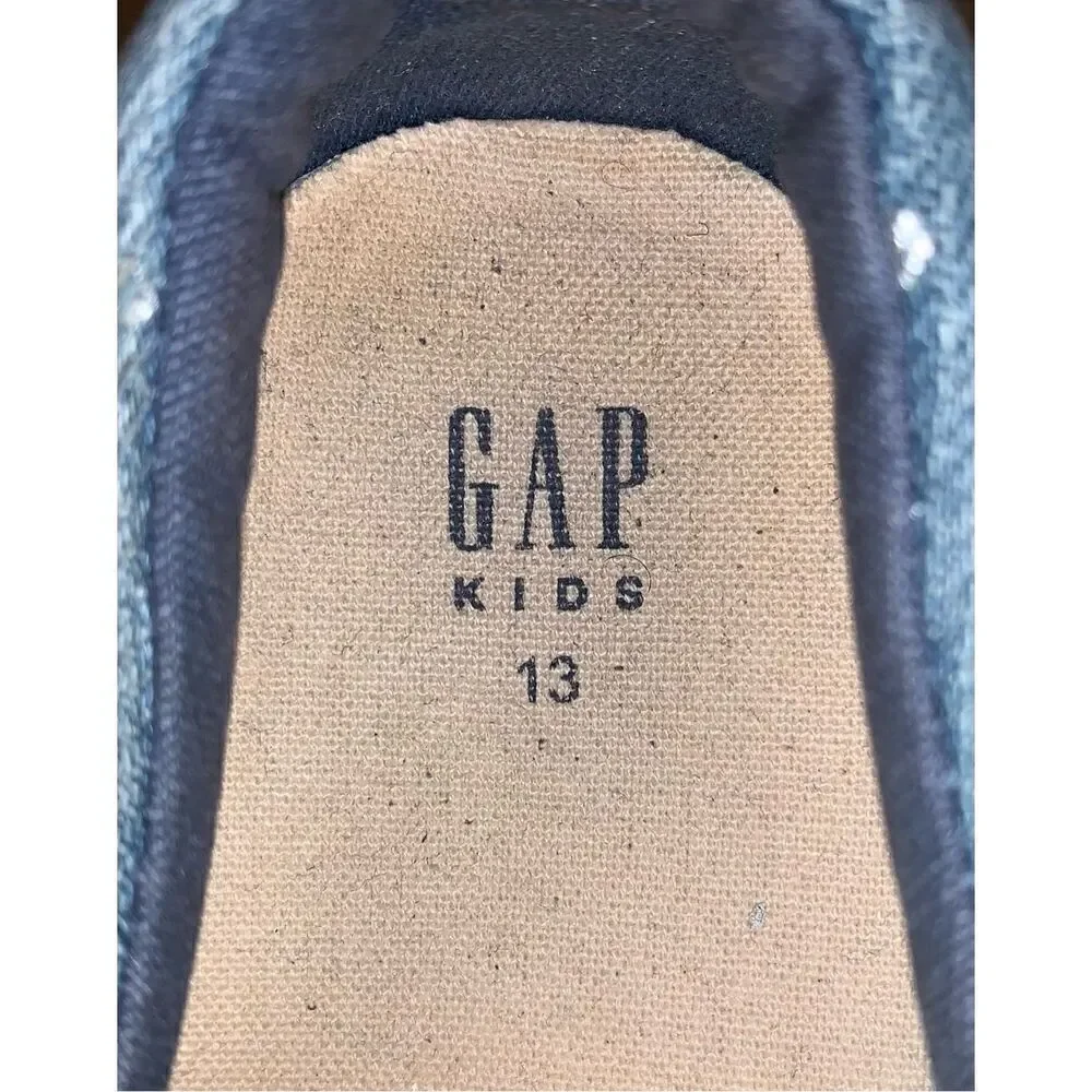 Gap Chambray Polka Dot Slip-On Shoes